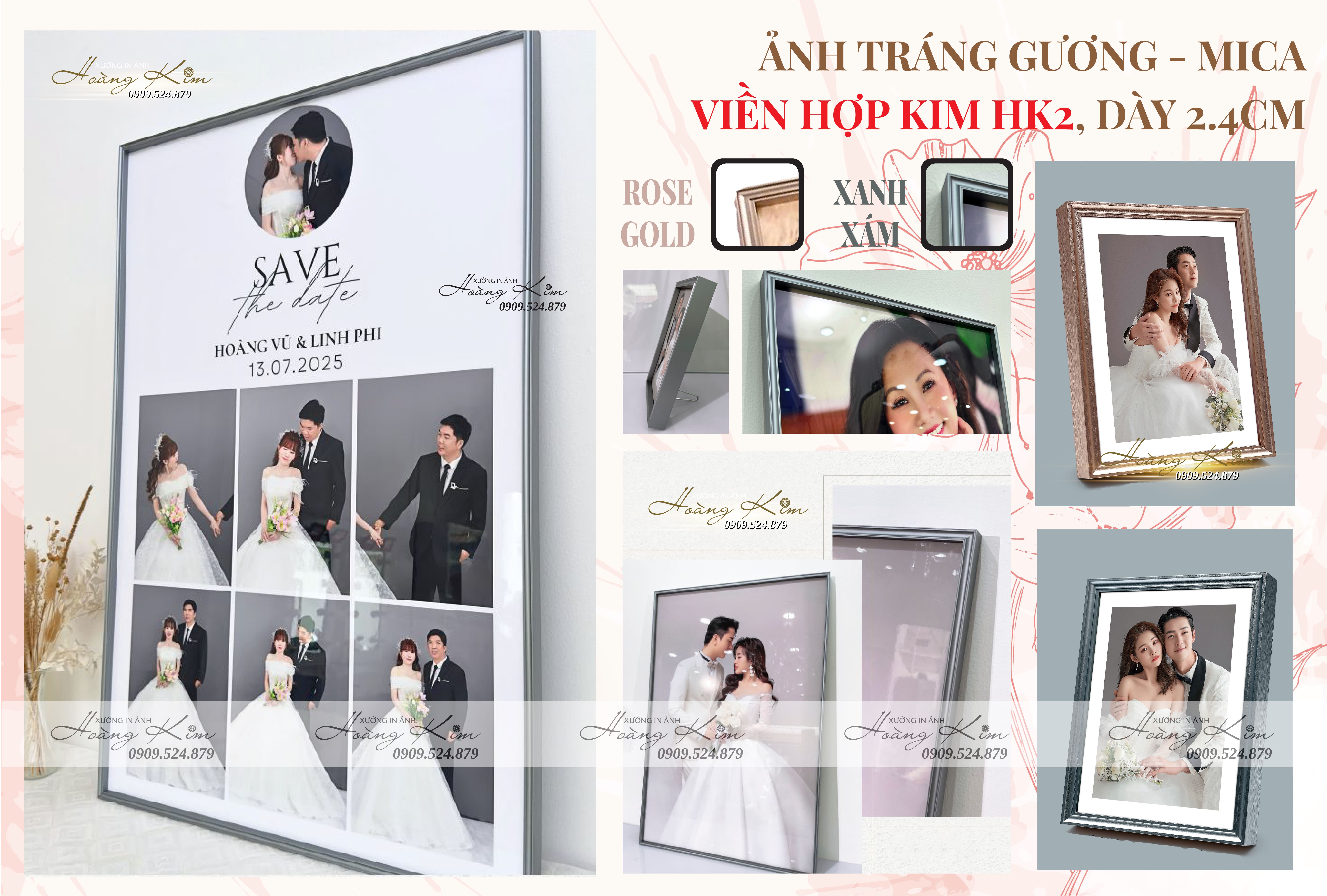 IN ẢNH TRÁNG GƯƠNG PHA LÊ VIỀN HỢP KIM HK3