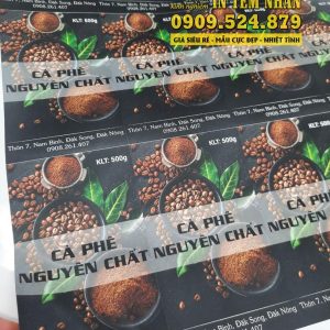 Mau Tem Nhan cafe nguyen chat Dak Nong