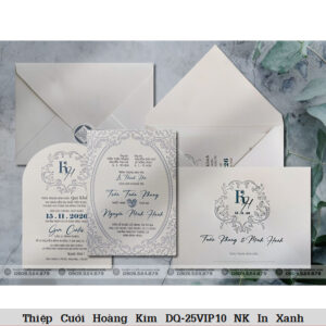 DQ 25VIP10 Giấy NK in Xanh
