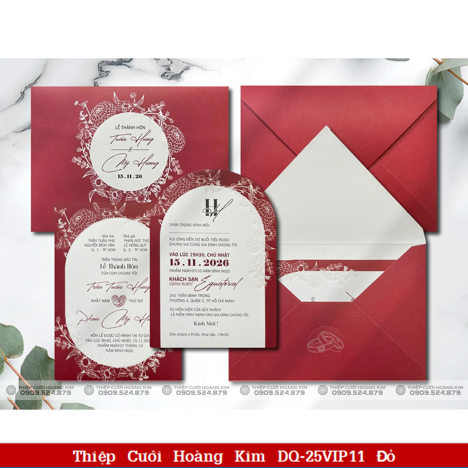 DQ 25VIP11 Đỏ