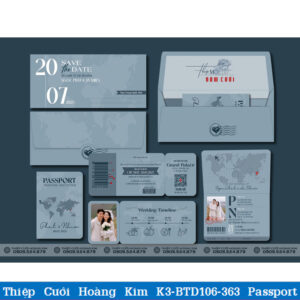 DQ BTN106 363 Passport (dương nhạt)