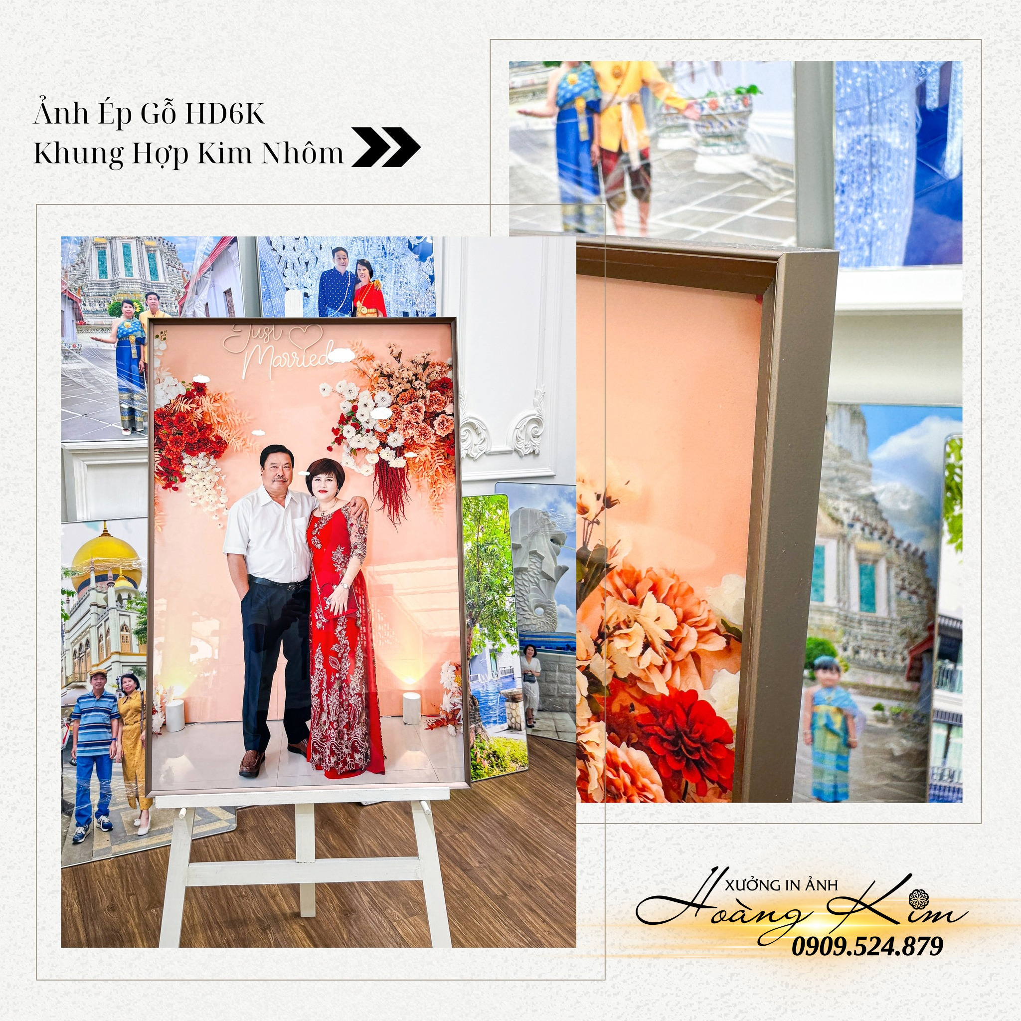 In Ảnh Mica, Tráng Gương Viền Hợp Kim – Đẳng Cấp, Bền Bỉ, Sang Trọng Như Khung Cao Cấp | Xưởng In Ảnh Hoàng Kim 9 ảnh tráng gương viền hợp kim