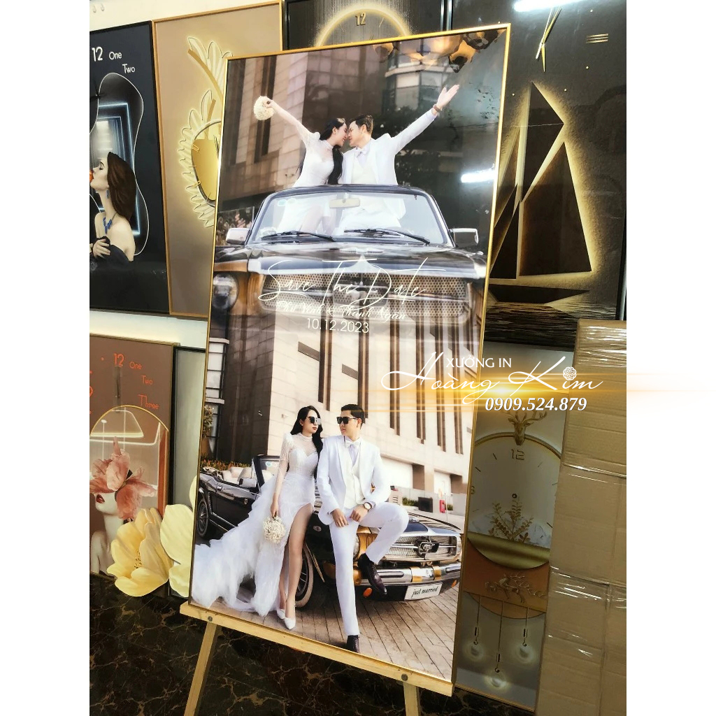 In Ảnh Gỗ Mica, Mica Bóng – Sang Trọng, Sắc Nét, Nổi Khối Như Pha Lê | Xưởng In Ảnh Hoàng Kim 1 ảnh gỗ mica bóng đẹp