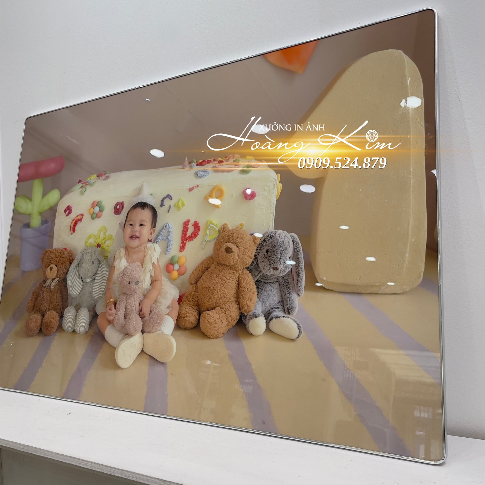 In Ảnh Tráng Gương, Pha Lê – Đỉnh Cao Của Sự Sang Trọng Và Sắc Nét | Xưởng In Ảnh Hoàng Kim 60 ảnh tráng gương bọc viền metal (1)