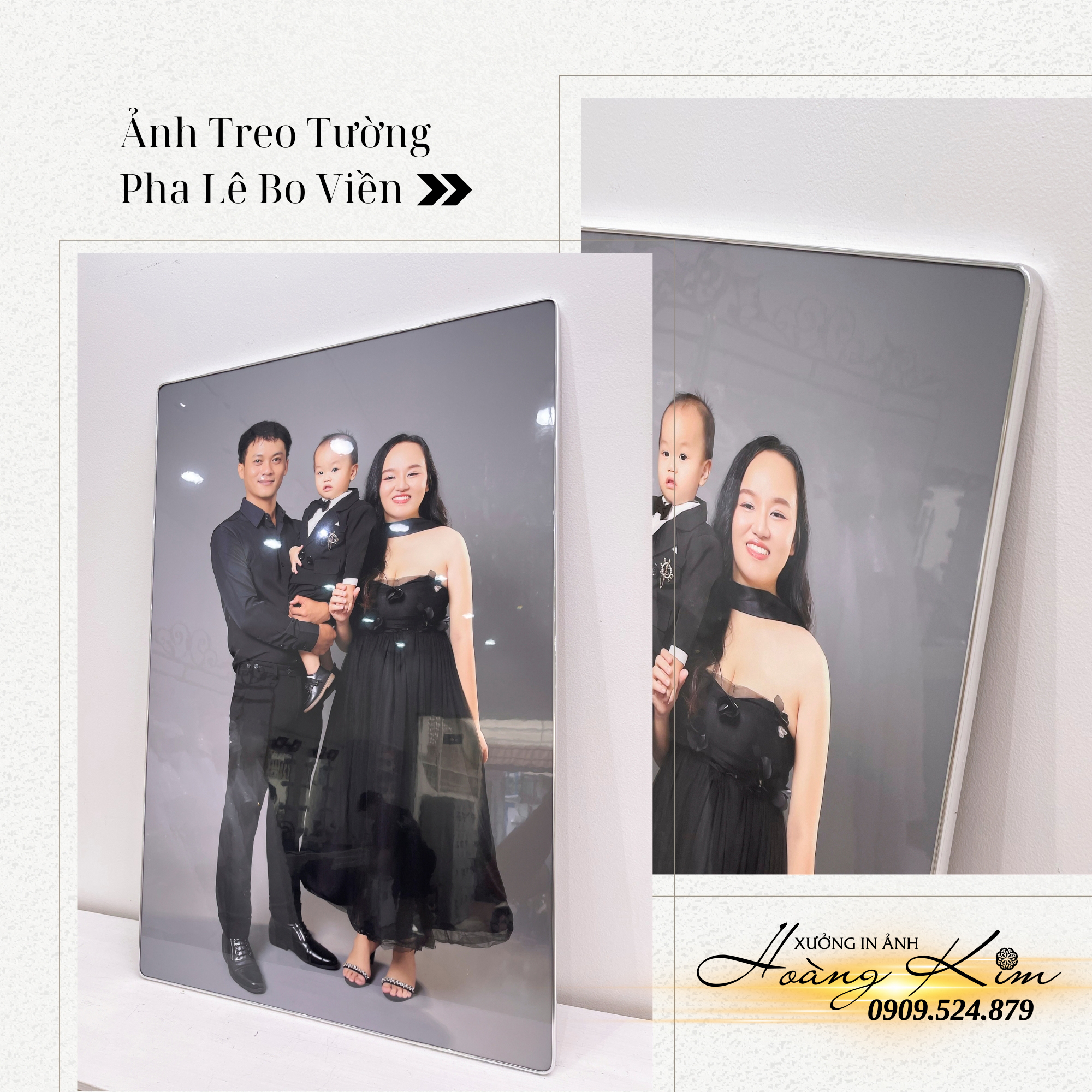 In Ảnh Tráng Gương, Pha Lê – Đỉnh Cao Của Sự Sang Trọng Và Sắc Nét | Xưởng In Ảnh Hoàng Kim 56 ảnh tráng gương bọc viền metal (4)