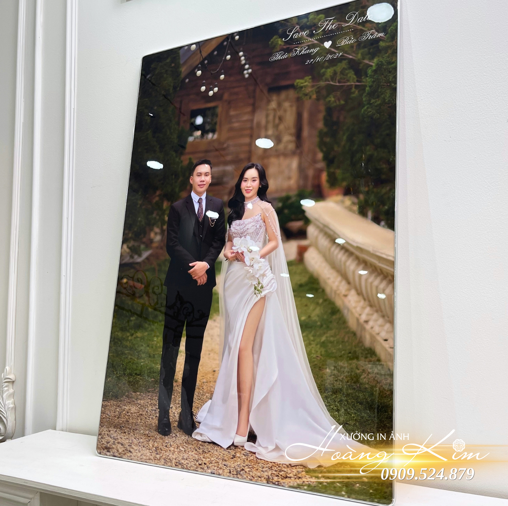 In Ảnh Tráng Gương, Pha Lê – Đỉnh Cao Của Sự Sang Trọng Và Sắc Nét | Xưởng In Ảnh Hoàng Kim 59 ảnh tráng gương bọc viền metal (6)