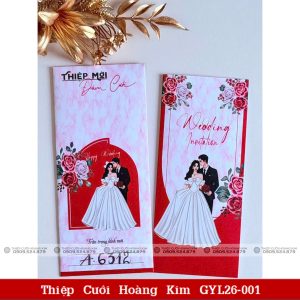 Thiệp Cưới Hoàng Kim GYL26 001