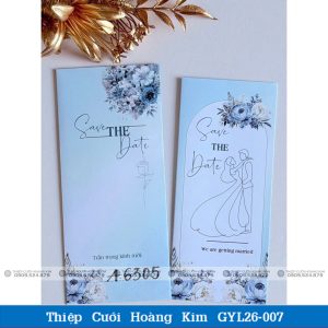 Thiệp Cưới Hoàng Kim GYL26 007
