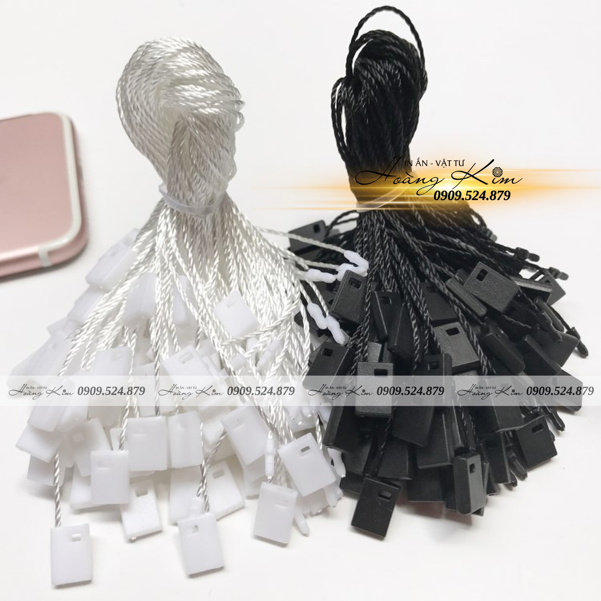 Sỉ & Lẻ Dây Treo Nhãn Mác Quần Áo Polyester Giá Rẻ Chỉ 2x – Freeship Toàn Quốc - Bao Giá Rẻ Hơn Sàn TMDT 7 day treo nhan mac quan ao polyester 1