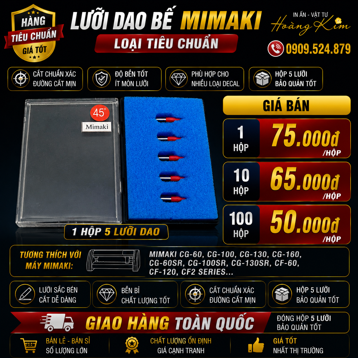 luoi dao mimaki tieu chuan