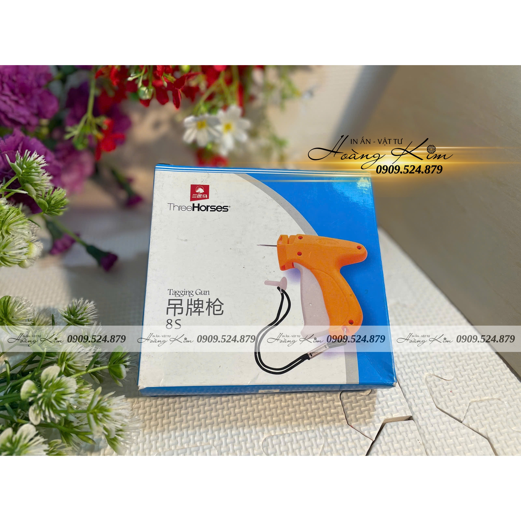 Máy Bắn Tag Threehorses 8S Chính Hãng – Giải Pháp Gắn Nhãn Mác Quần Áo Chuyên Nghiệp Cho Shop Thời Trang Và Xưởng May 6 may ban tag 8S 1
