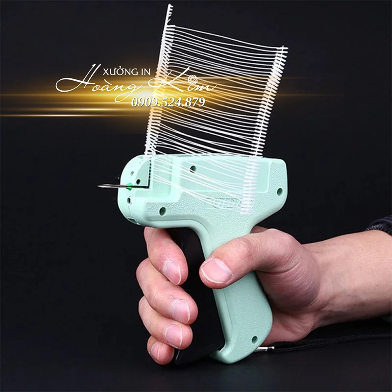 Súng Gắn Tag Qida SF-5S Chính Hãng | Máy Bắn Tag Quần Áo Giá Tốt Tại Vật Tư In Ấn Hoàng Kim 7 may ban tag Qida SF 5S 35
