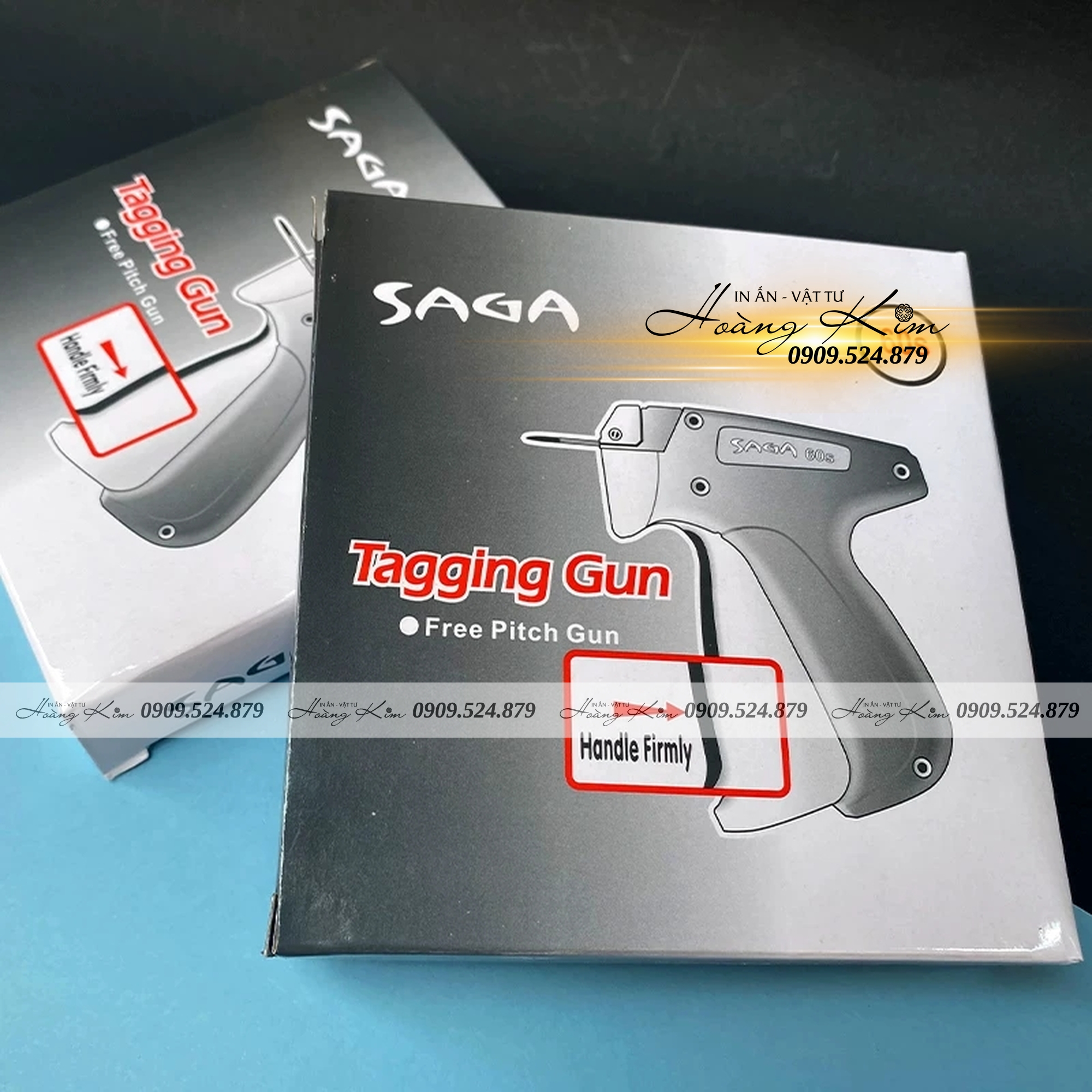Máy Bắn Mác Quần Áo Saga 60S Chính Hãng | Máy Bắn Tag Bền Bỉ, Giá Tốt Tại Vật Tư In Ấn Hoàng Kim 6 may ban tag SAGA 60S 2