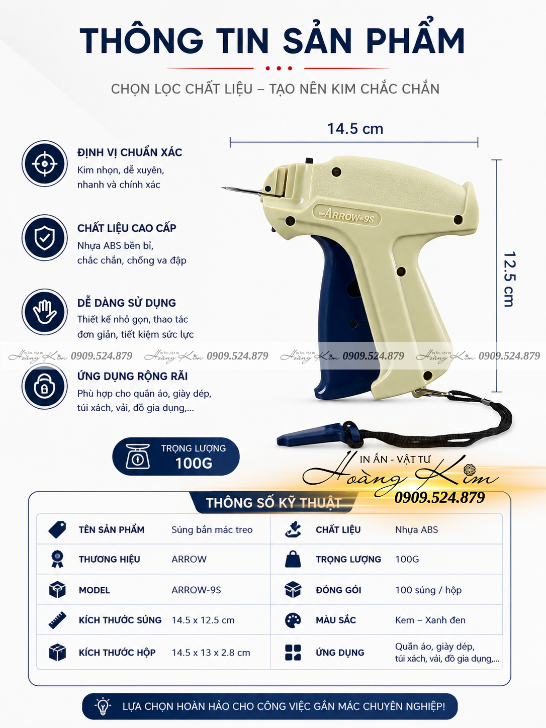 Máy Bắn Nhãn Mác Quần Áo Arrow 9S – Giải Pháp Gắn Tag Chuyên Nghiệp Cho Shop Thời Trang Và Xưởng May 27 súng bắn tag arrow 9s (3)