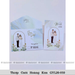 Thiệp Cưới Hoàng Kim GYL26 010