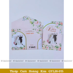 Thiệp Cưới Hoàng Kim GYL26 015