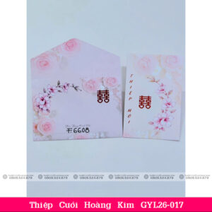Thiệp Cưới Hoàng Kim GYL26 017