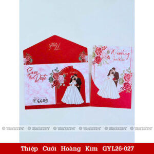 Thiệp Cưới Hoàng Kim GYL26 027