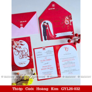 Thiệp Cưới Hoàng Kim GYL26 032