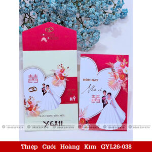 Thiệp Cưới Hoàng Kim GYL26 038